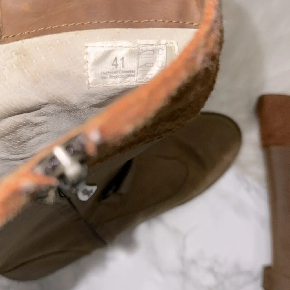 Sergio Tomani leather boots size 41